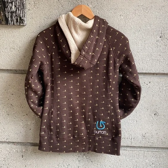 ❄️ Burton Sherpa Lined Hoody in Brown - Picture 4 of 15